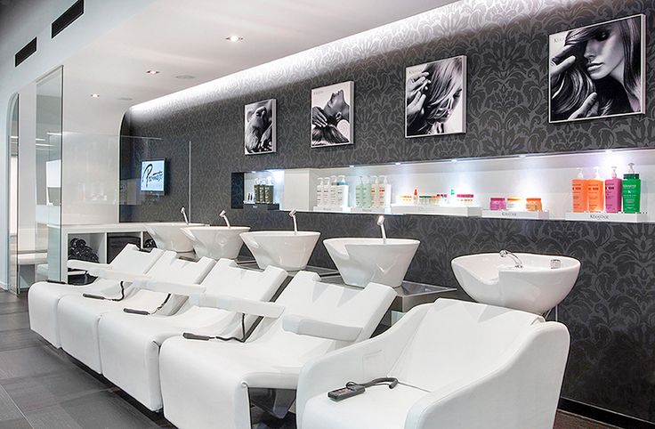 Zona de lavado de cabello